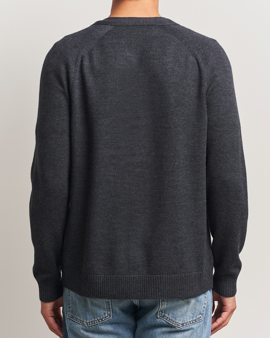 Herren | Pullover | Tiger of Sweden | Eddie Merino Cardigan Grey Street