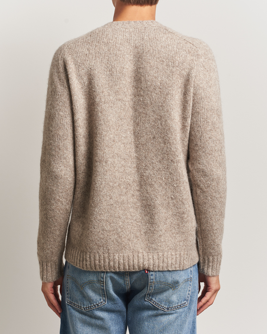 Herren | Pullover | Tiger of Sweden | Adryan Yak/Alpaca Knitted Sweater Stone