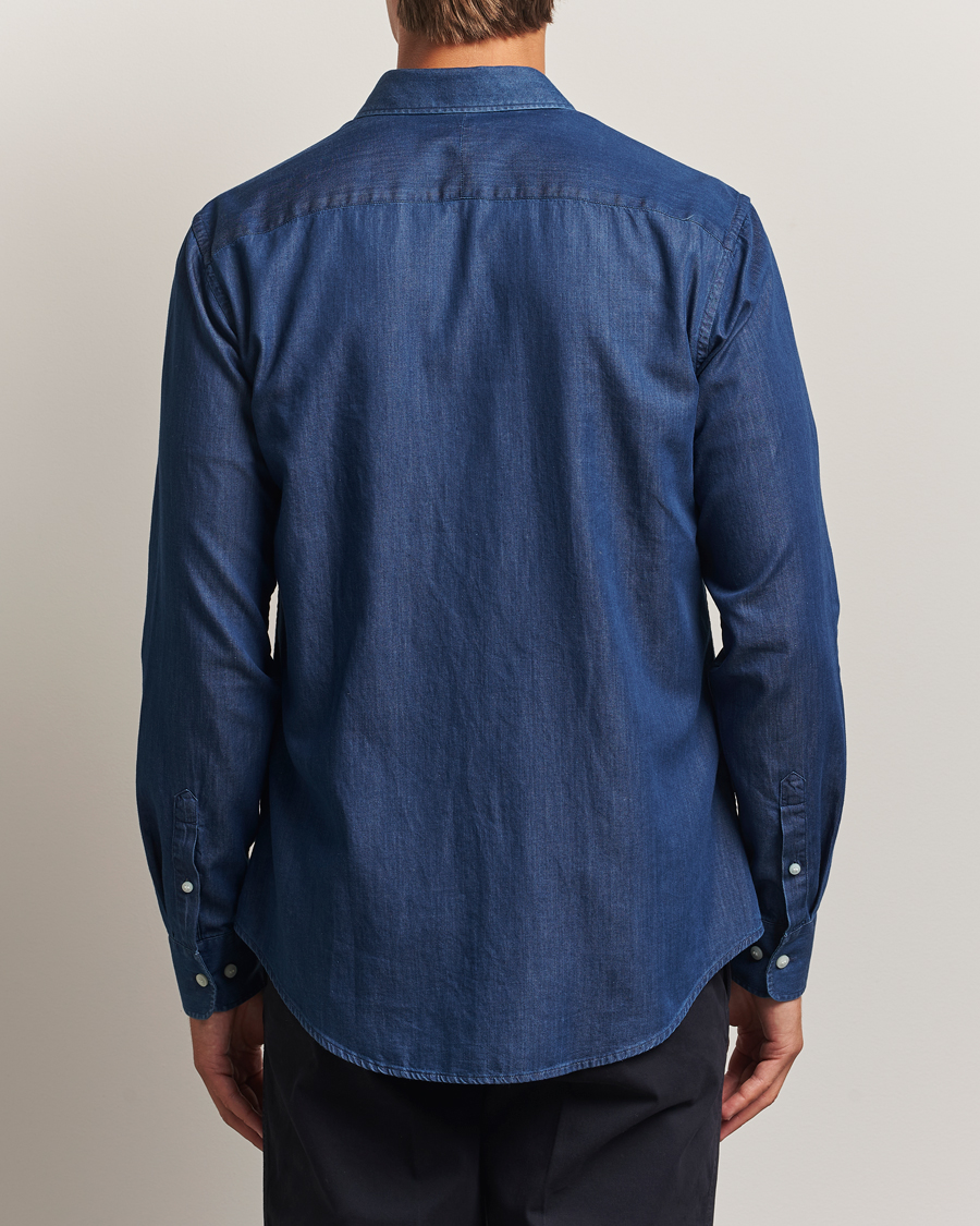Herren | Hemden | Tiger of Sweden | Adley Slim Fit Denim Shirt Medium Blue