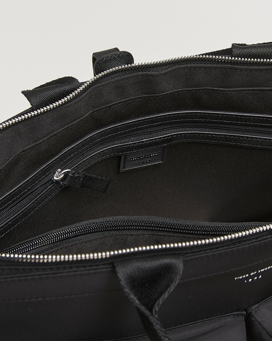 Herren | Taschen | Tiger of Sweden | Sonor Nylon Briefcase Black