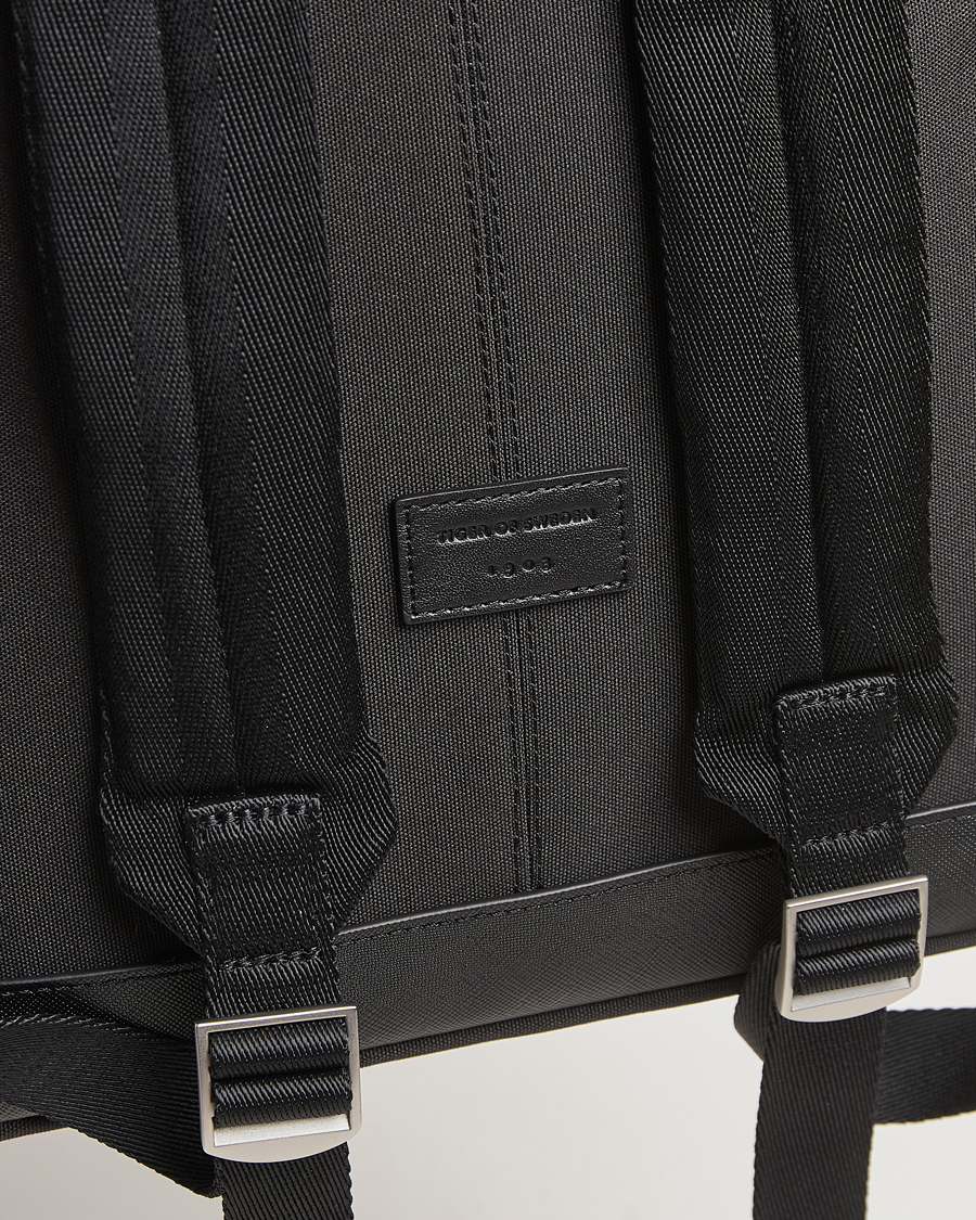 Herren | Taschen | Tiger of Sweden | Dorsu Nylon Backpack Black