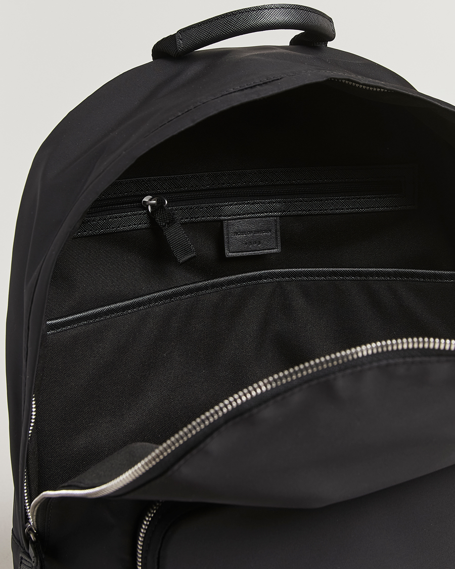 Herren | Taschen | Tiger of Sweden | Dorsu Nylon Backpack Black