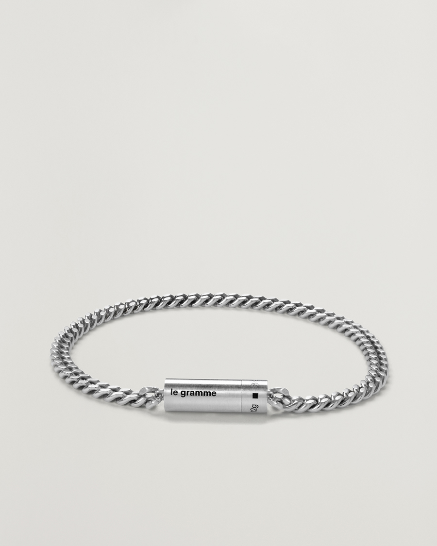 Herren | Schmuck | LE GRAMME | Curb Chain Cable Bracelet Sterling Silver 12g