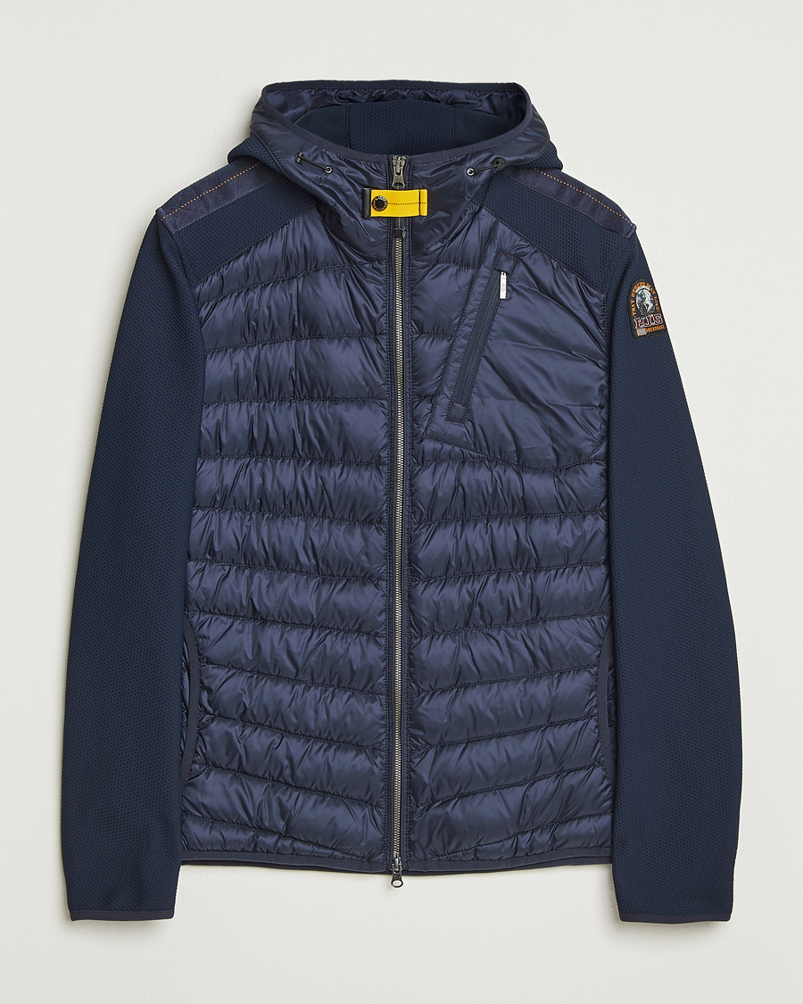 Herren | Jacken | Parajumpers | Nolan Warm Up Hybrid Hooded Jacket Blue Navy