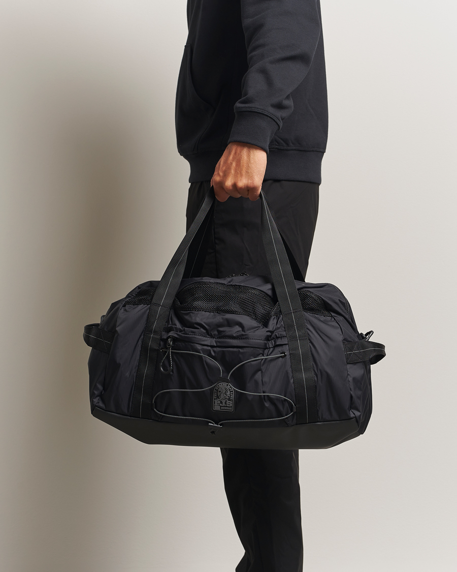Herren | Parajumpers Ormond Nylon Ripstop Weekendbag Black | Parajumpers | Ormond Nylon Ripstop Weekendbag Black