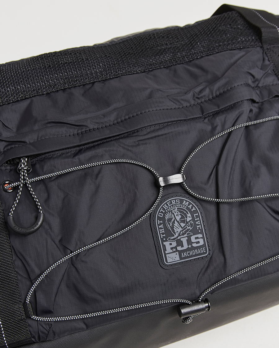 Herren | Parajumpers Ormond Nylon Ripstop Weekendbag Black | Parajumpers | Ormond Nylon Ripstop Weekendbag Black