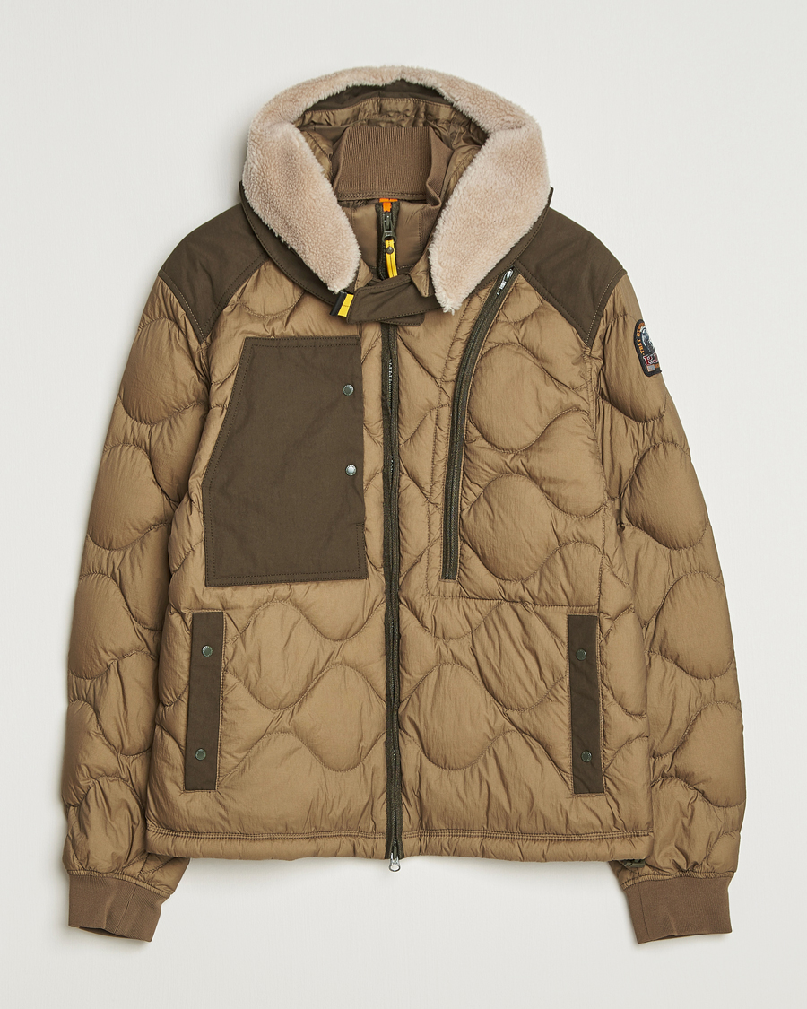 Herren | Jacken | Parajumpers | Akutan Union Down Jacket Earth/Deep Moss