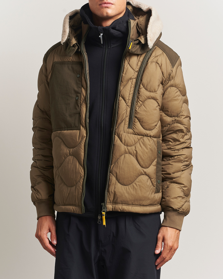 Herren | Jacken | Parajumpers | Akutan Union Down Jacket Earth/Deep Moss