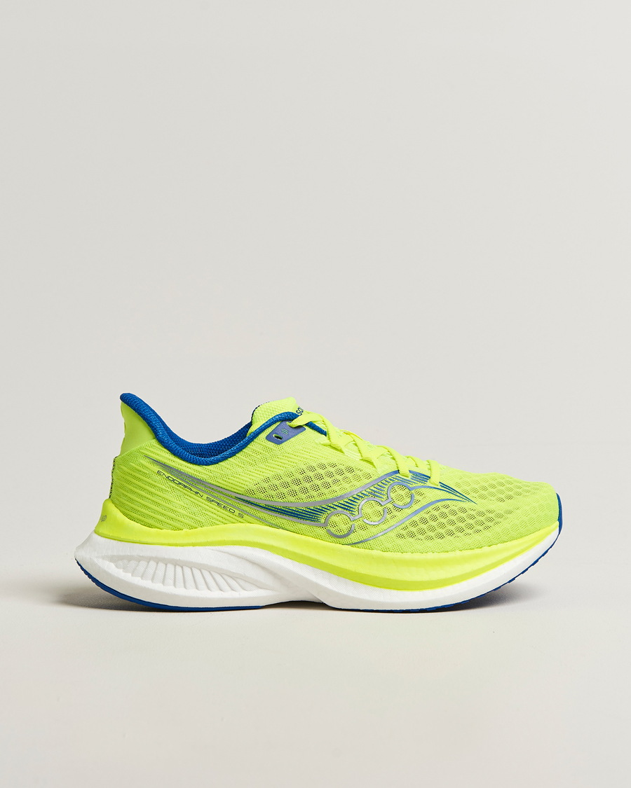 Herren | Runningsneakers | Saucony | Endorphin Speed 5 Running Sneaker Citron/Lapis
