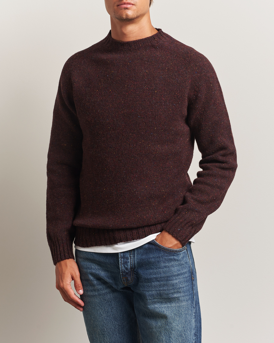 Herren | Pullover | Harley Of Scotland | Donegal Wool Crewneck Lewis
