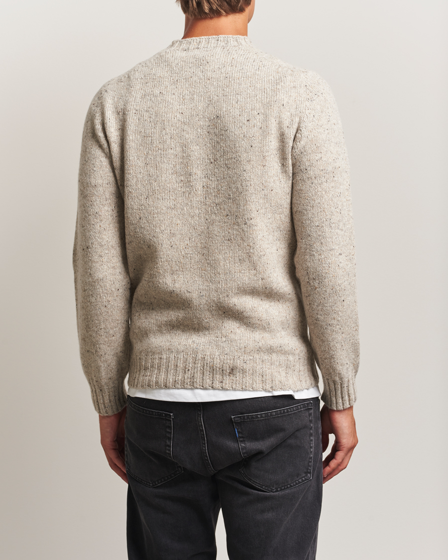 Herren | Pullover | Harley Of Scotland | Donegal Wool Crewneck Mull