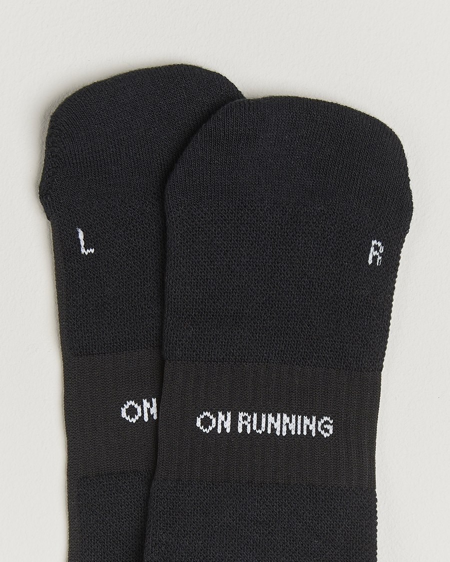 Herren | Unterwäsche | On | Core Run Sock Mid 2-Pack Black