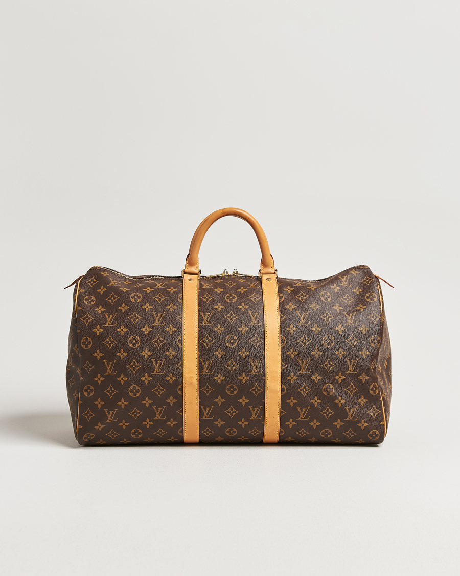 Herren | Pre-Owned & Vintage Bags | Louis Vuitton Pre-Owned | Keepall 50 Monogram