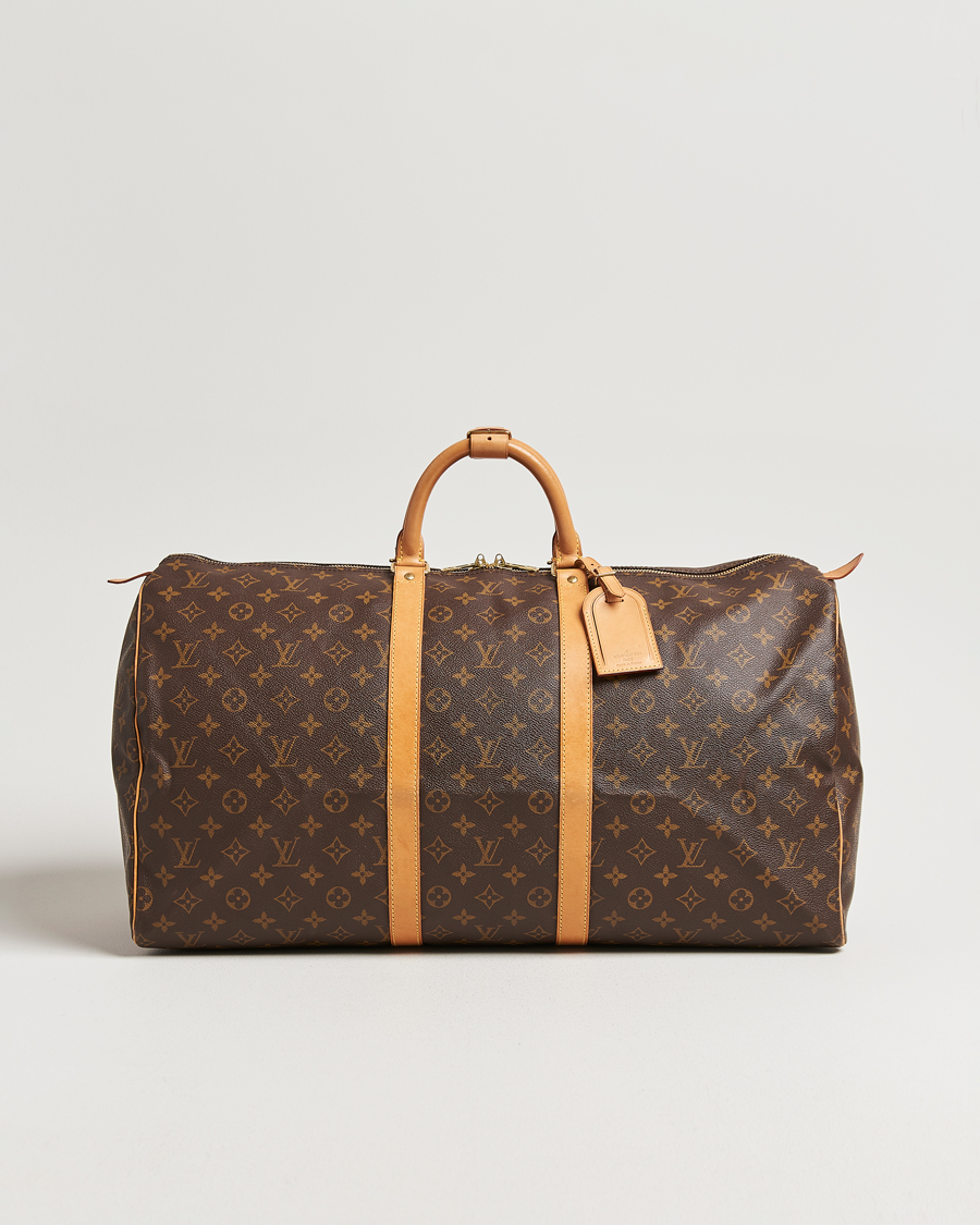 Herren | Pre-Owned & Vintage Bags | Louis Vuitton Pre-Owned | Keepall 55 Monogram