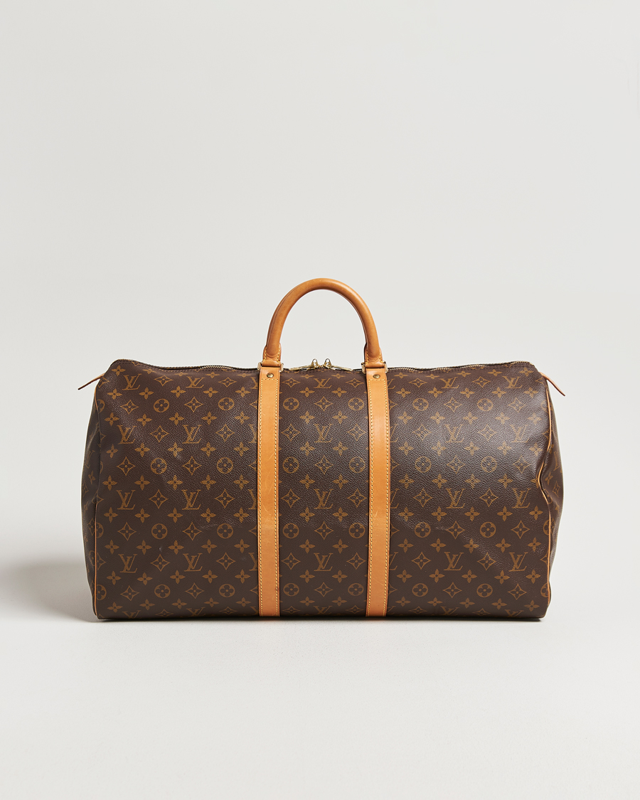 Herren | Pre-Owned & Vintage Bags | Louis Vuitton Pre-Owned | Keepall 55 Monogram