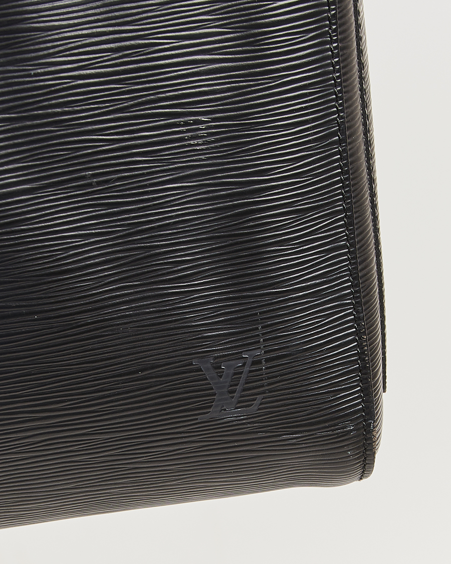 Herren | Louis Vuitton Pre-Owned Keepall 50 Epi Leather Black | Louis Vuitton Pre-Owned | Keepall 50 Epi Leather Black