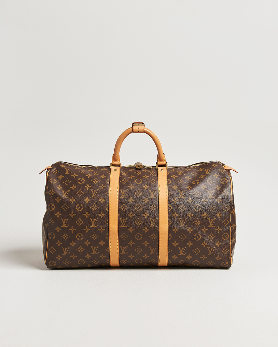 Herren | Pre-Owned & Vintage Bags | Louis Vuitton Pre-Owned | Keepall 50 Monogram