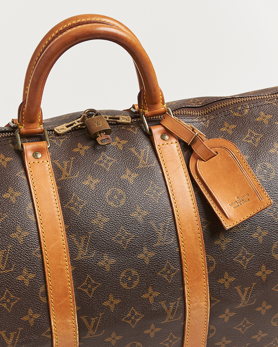 Herren | Pre-Owned & Vintage Bags | Louis Vuitton Pre-Owned | Keepall 50 Monogram