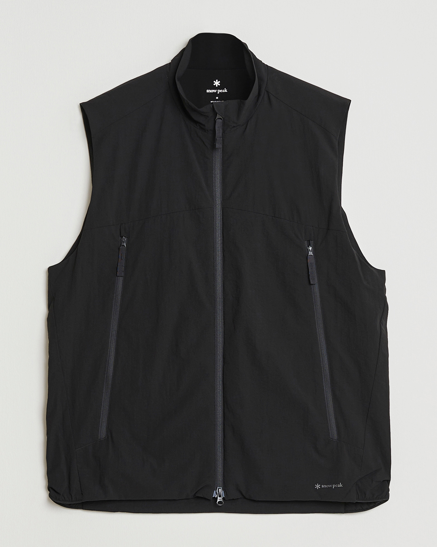 Herren | Westen | Snow Peak | Breathable Insulated Vest Black