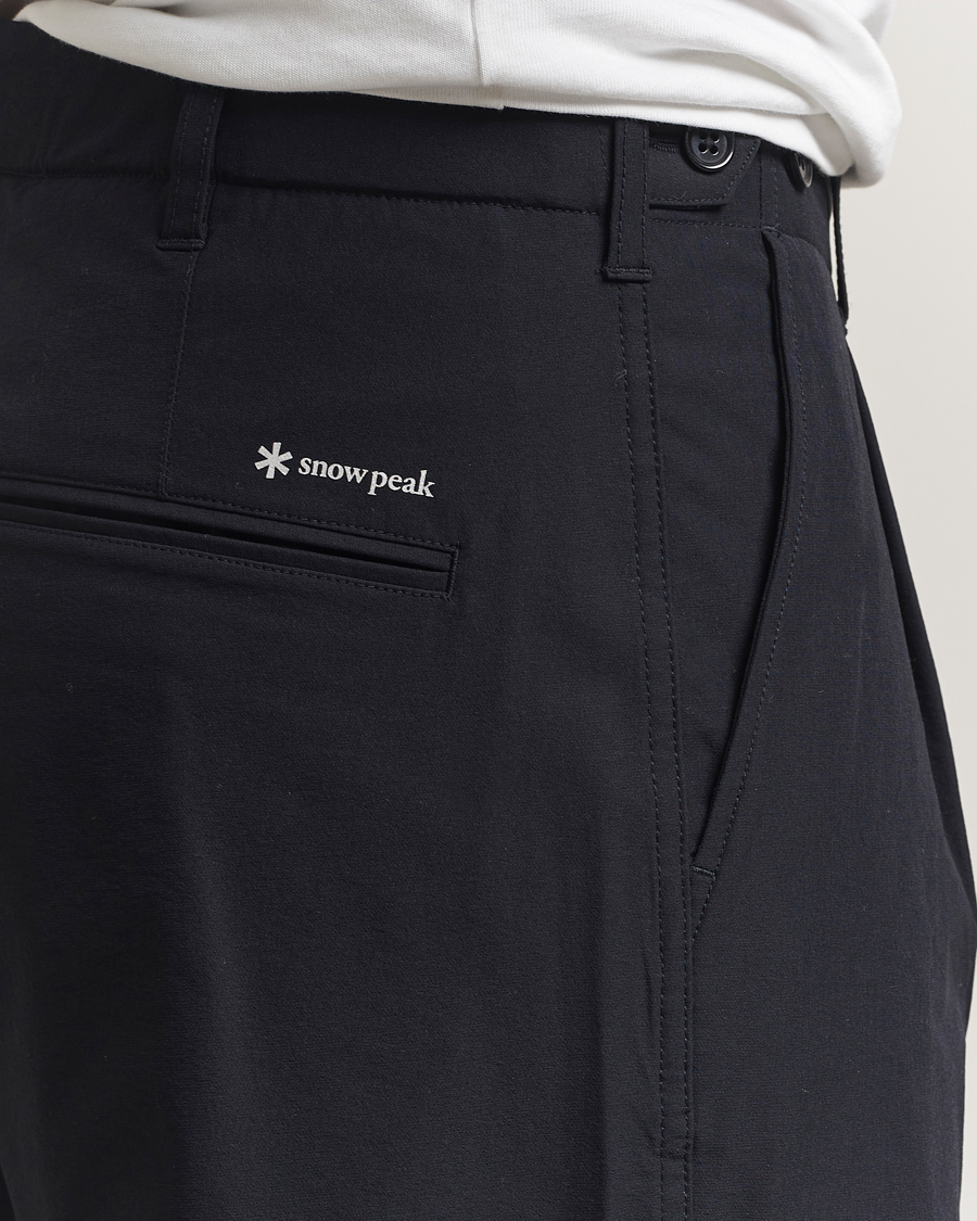 Herren | Hosen | Snow Peak | Water Repellent Pants Black