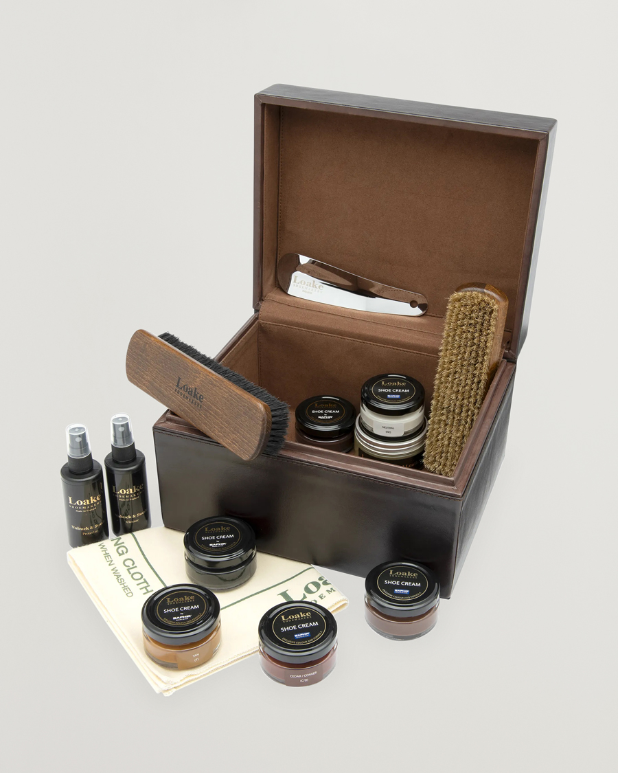 Herren | Schuhpflege | Loake 1880 | Saphir Valet Box