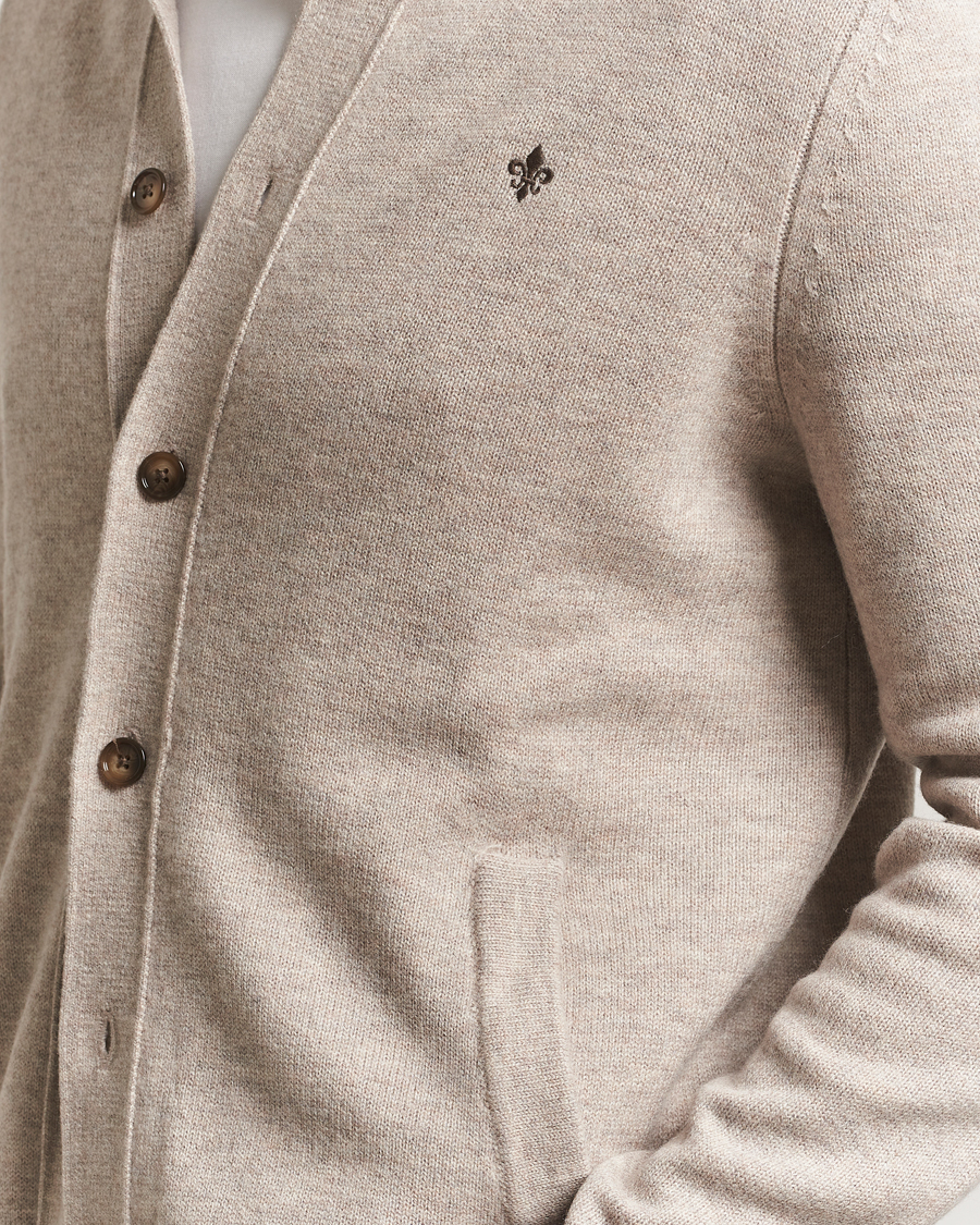Herren | Pullover | Morris | Hertford Button Cardigan Khaki