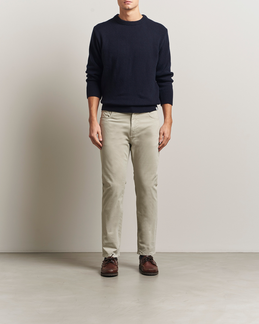 Herren | Hosen | Morris | James Brushed 5-Pocket Pants Khaki