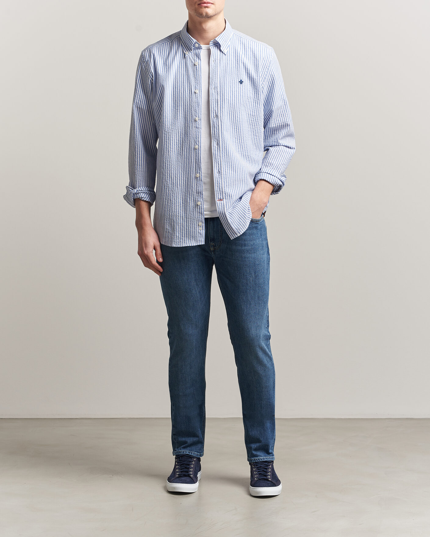 Herren | Jeans | Morris | Steve Stretch Jeans One Year Wash