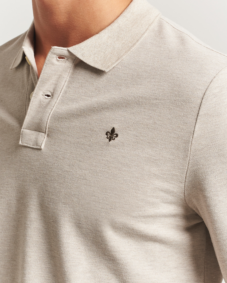 Herren | Pullover | Morris | Camden Long Sleeve Polo Shirt Khaki