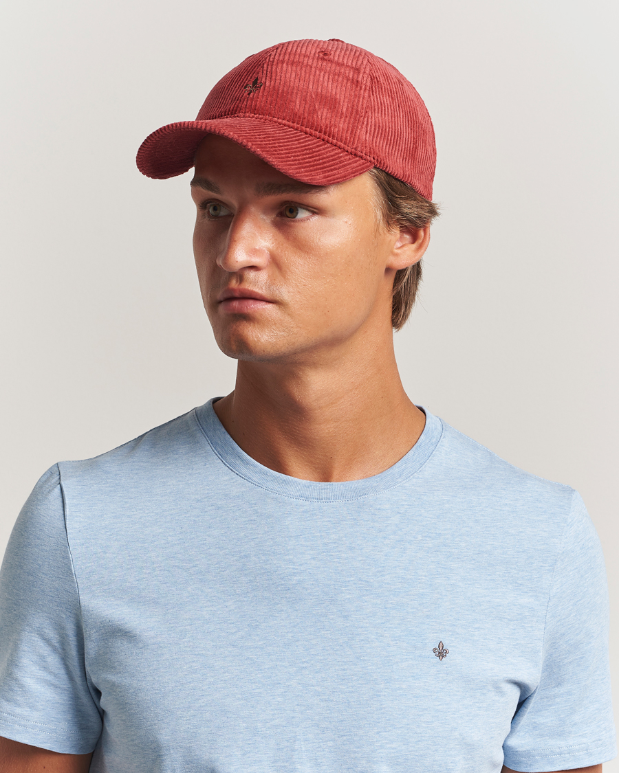 Herren | Morris Lily Corduroy Cap Red | Morris | Lily Corduroy Cap Red