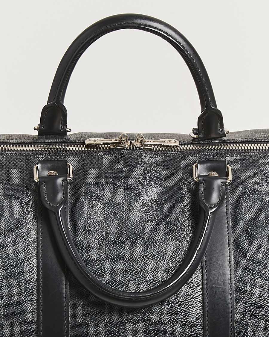 Herren | Louis Vuitton Pre-Owned Keepall Bandoulière 55 Damier Graphite | Louis Vuitton Pre-Owned | Keepall Bandoulière 55 Damier Graphite