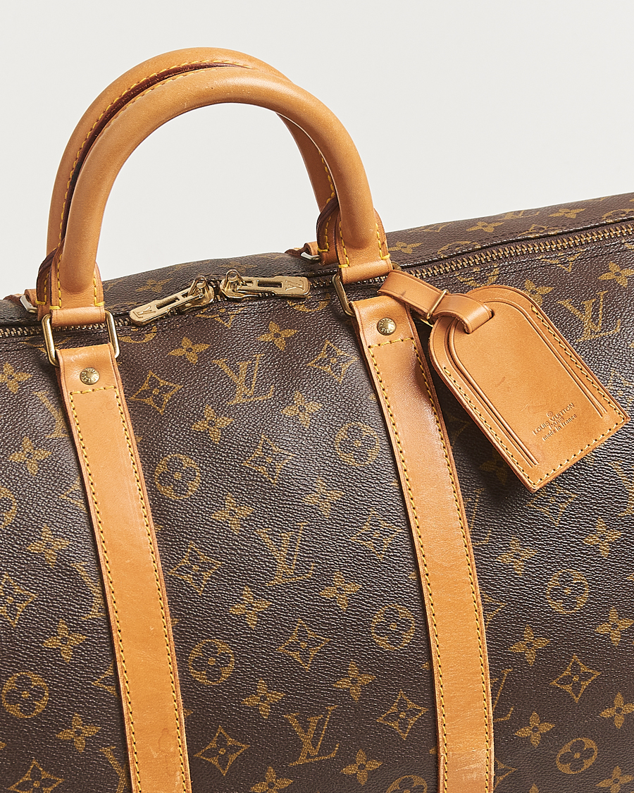 Herren | Louis Vuitton Pre-Owned Keepall Bandoulière 55 Monogram | Louis Vuitton Pre-Owned | Keepall Bandoulière 55 Monogram
