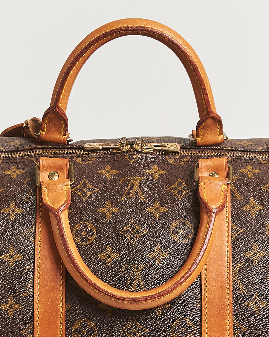 Herren | Pre-Owned & Vintage Bags | Louis Vuitton Pre-Owned | Keepall Bandoulière 55 Monogram