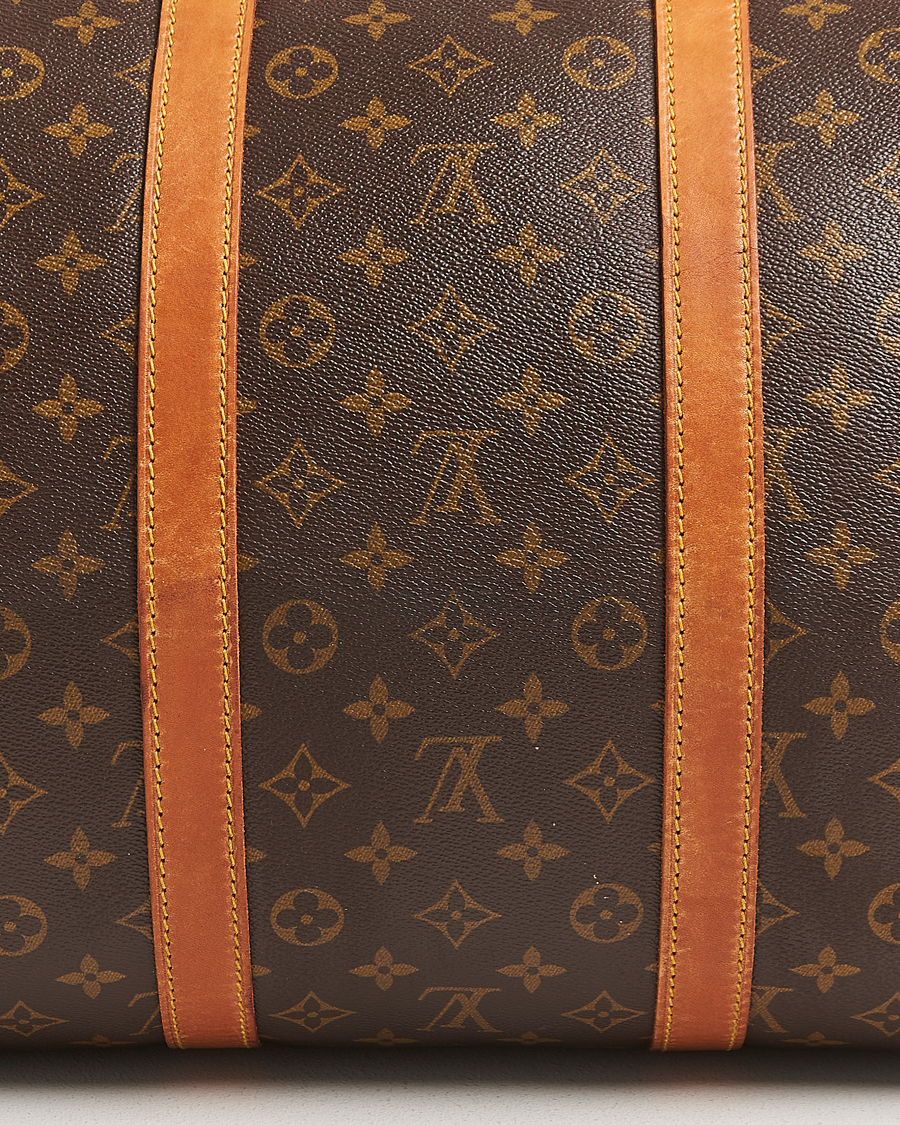 Herren | Pre-Owned & Vintage Bags | Louis Vuitton Pre-Owned | Keepall Bandoulière 55 Monogram