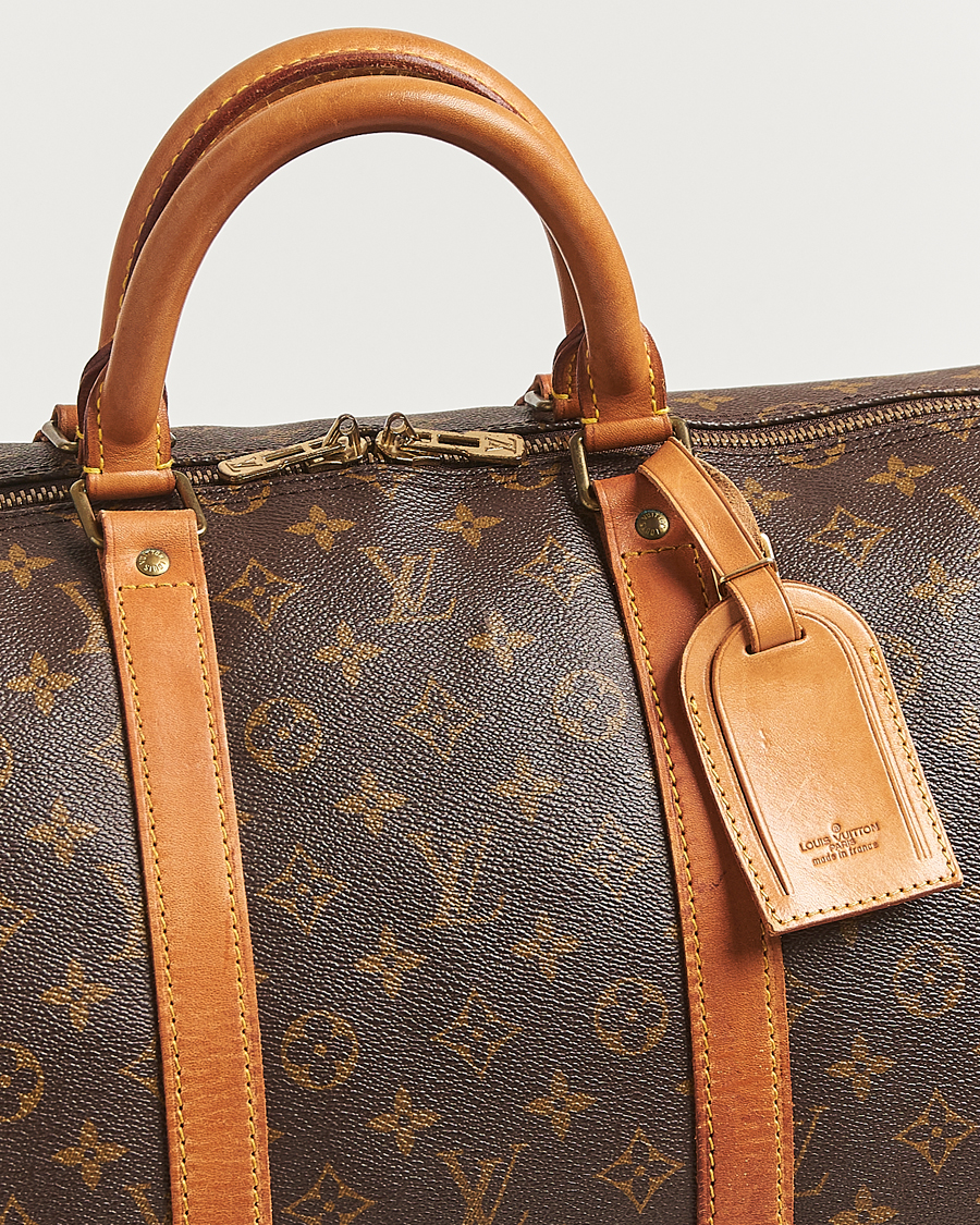 Herren | Pre-Owned & Vintage Bags | Louis Vuitton Pre-Owned | Keepall Bandoulière 55 Monogram