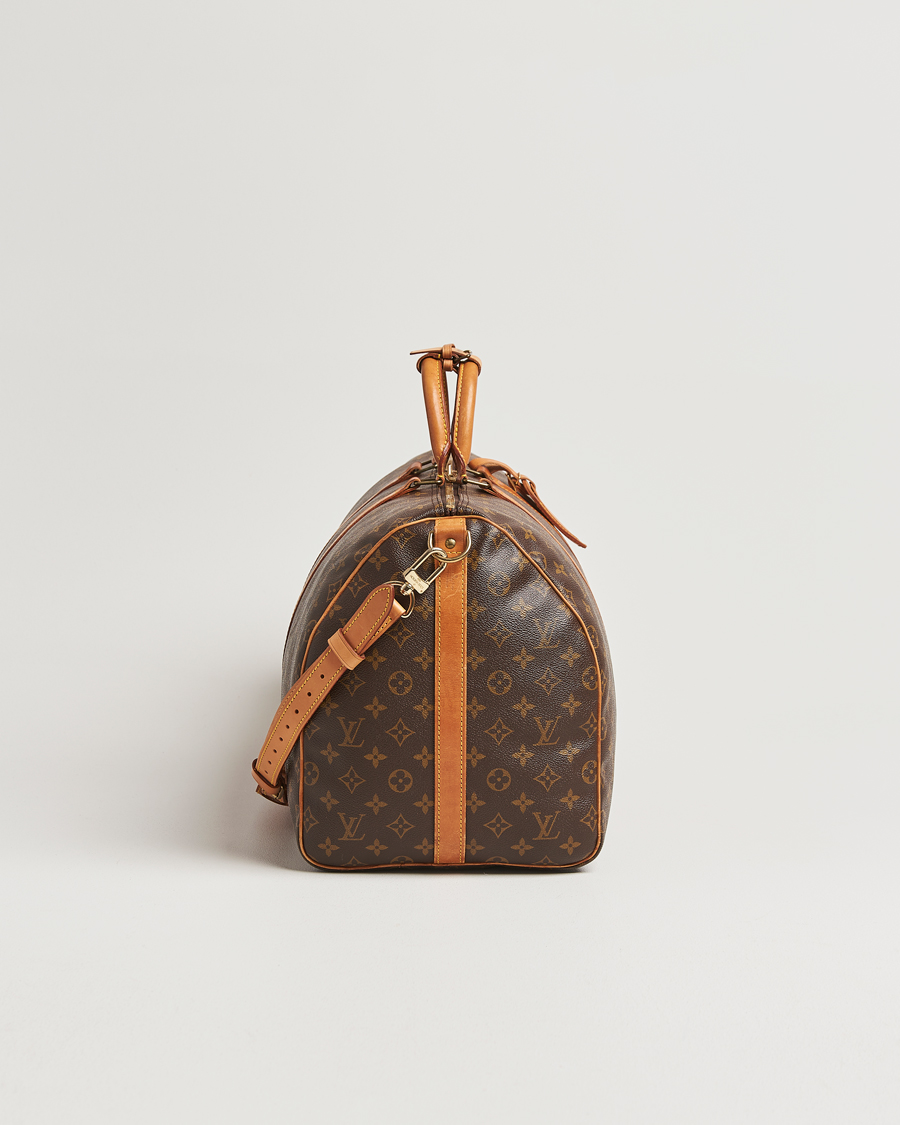 Herren | Pre-Owned & Vintage Bags | Louis Vuitton Pre-Owned | Keepall Bandoulière 55 Monogram