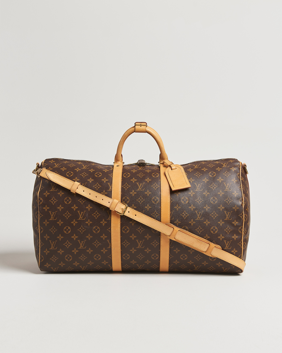 Herren | Louis Vuitton Pre-Owned Keepall Bandoulière 55 Monogram | Louis Vuitton Pre-Owned | Keepall Bandoulière 55 Monogram