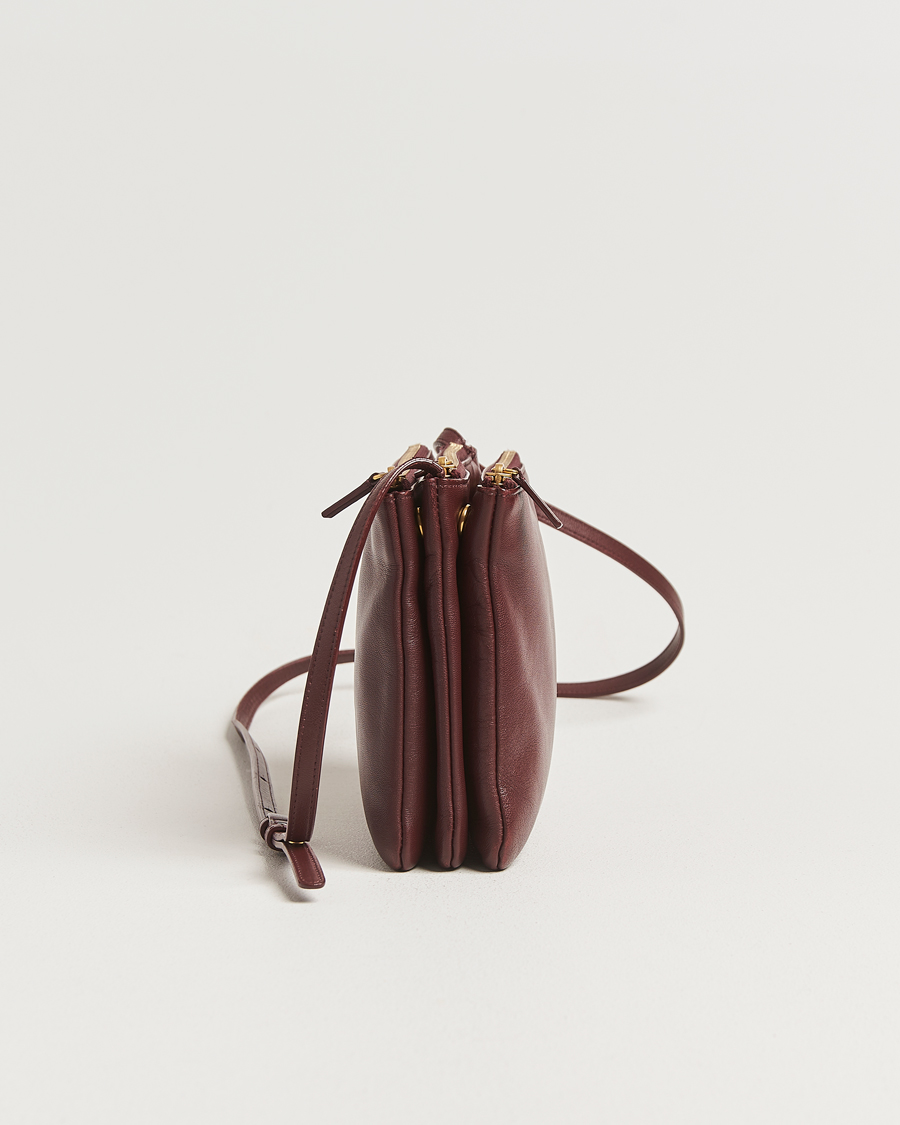 Herren | Celine Pre-Owned Trio Bag Medium Bordeaux | Celine Pre-Owned | Trio Bag Medium Bordeaux