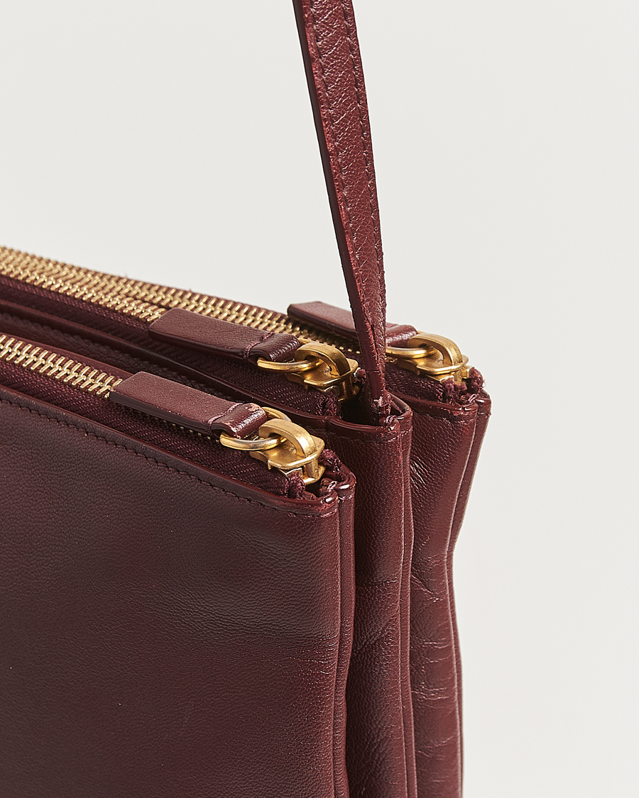 Herren | Celine Pre-Owned Trio Bag Medium Bordeaux | Celine Pre-Owned | Trio Bag Medium Bordeaux