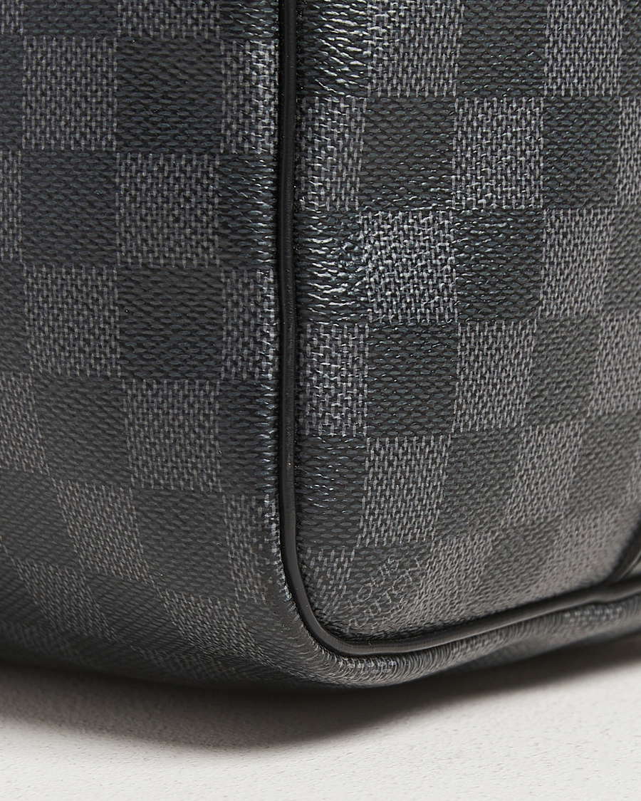 Herren | Louis Vuitton Pre-Owned Keepall Bandoulière 45 Damier Graphite | Louis Vuitton Pre-Owned | Keepall Bandoulière 45 Damier Graphite