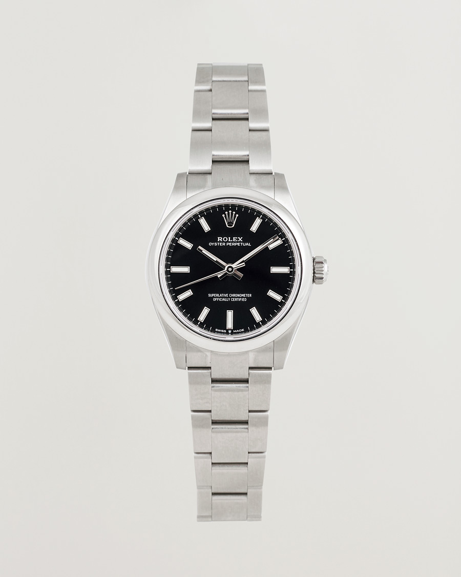 Herren | Rolex Pre-Owned Oyster Perpetual 31 Black | Rolex Pre-Owned | Oyster Perpetual 31 Black