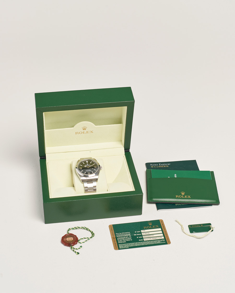 Herren | Rolex Pre-Owned Explorer 39 | Rolex Pre-Owned | Explorer 39