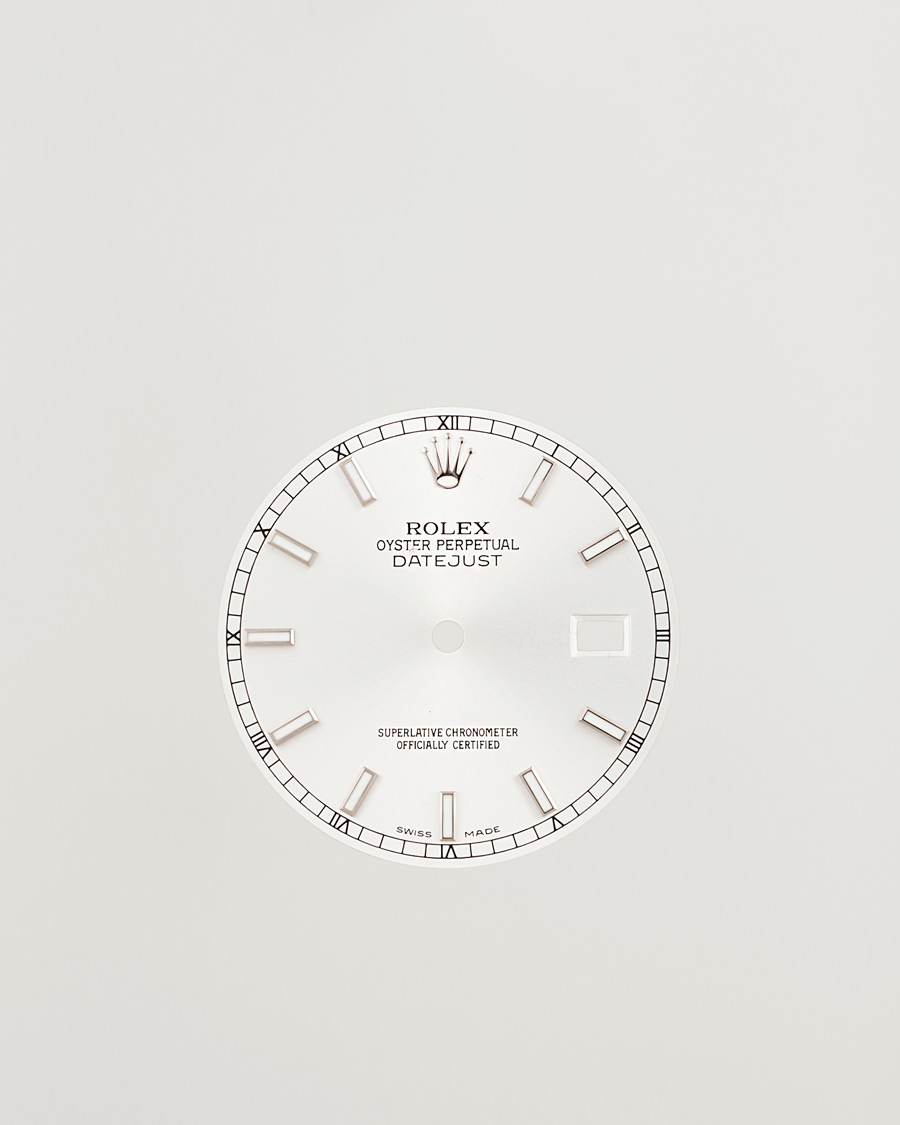 Herren | Pre-owned Zubehör | Rolex Pre-Owned | Datejust dial, date wheel, hands, 6 ref 36mm