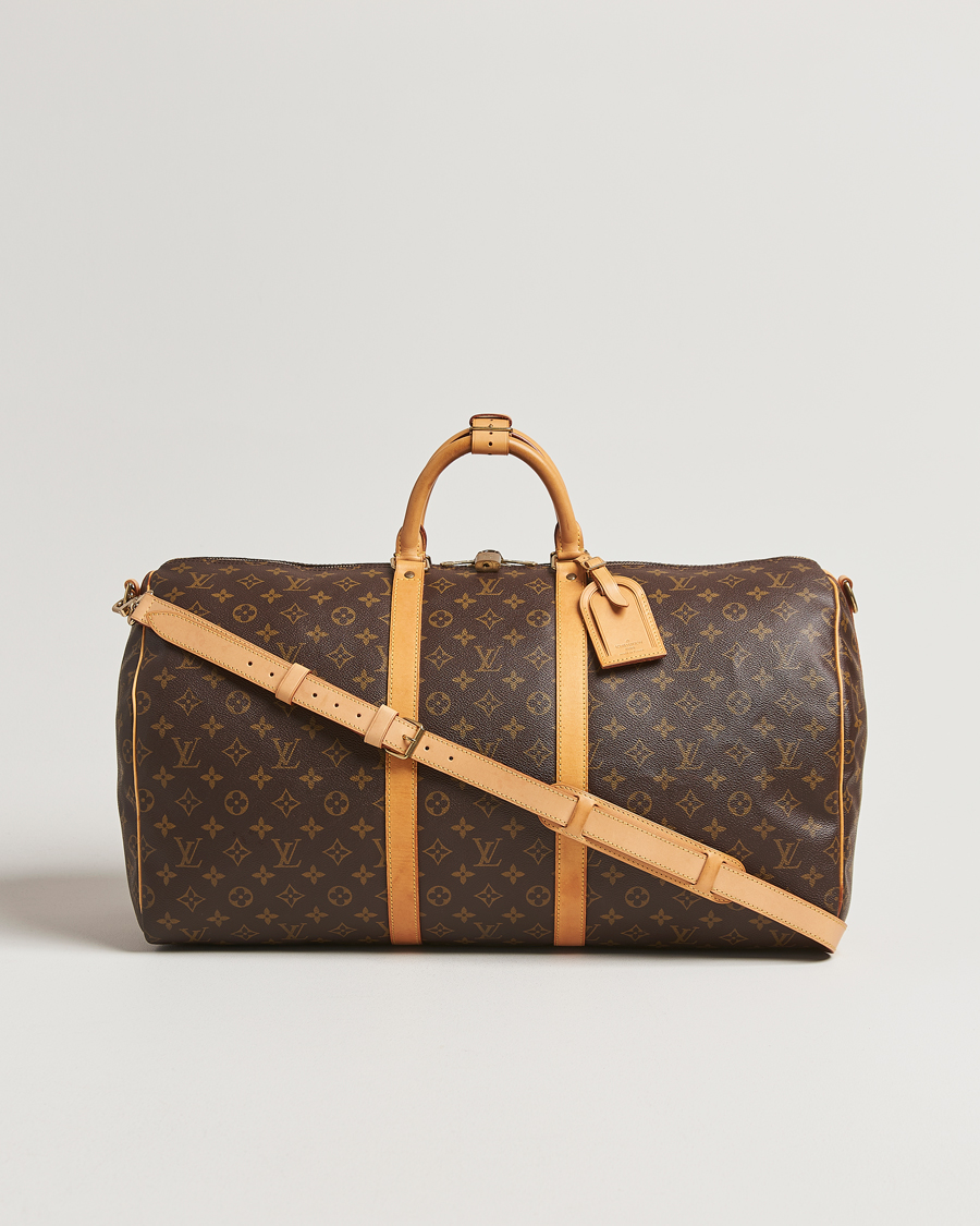Herren | Louis Vuitton Pre-Owned Keepall Bandoulière 55 Monogram | Louis Vuitton Pre-Owned | Keepall Bandoulière 55 Monogram