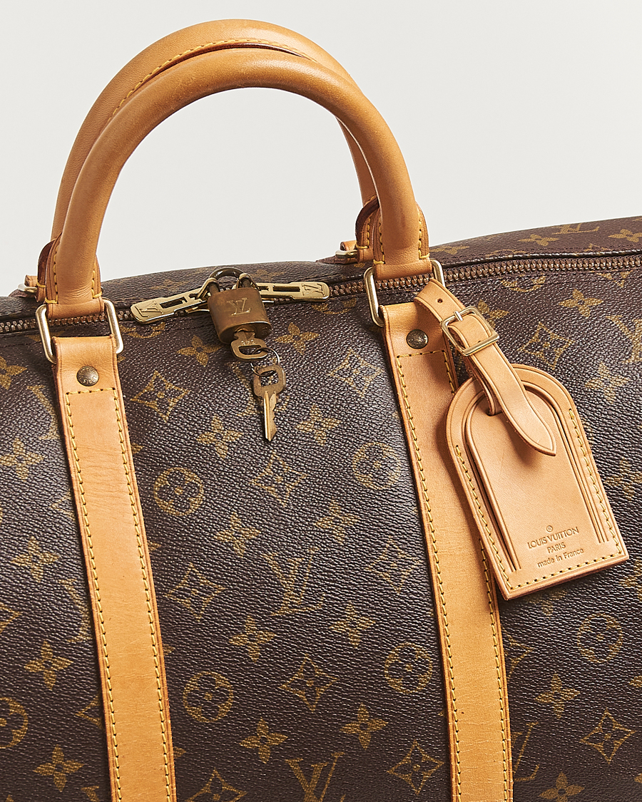 Herren | Louis Vuitton Pre-Owned Keepall Bandoulière 55 Monogram | Louis Vuitton Pre-Owned | Keepall Bandoulière 55 Monogram