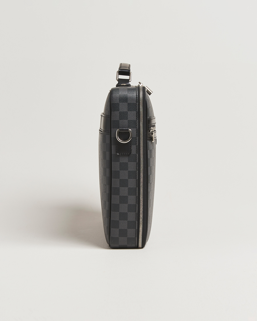 Herren | Louis Vuitton Pre-Owned Steve Briefcase Damier Graphite | Louis Vuitton Pre-Owned | Steve Briefcase Damier Graphite