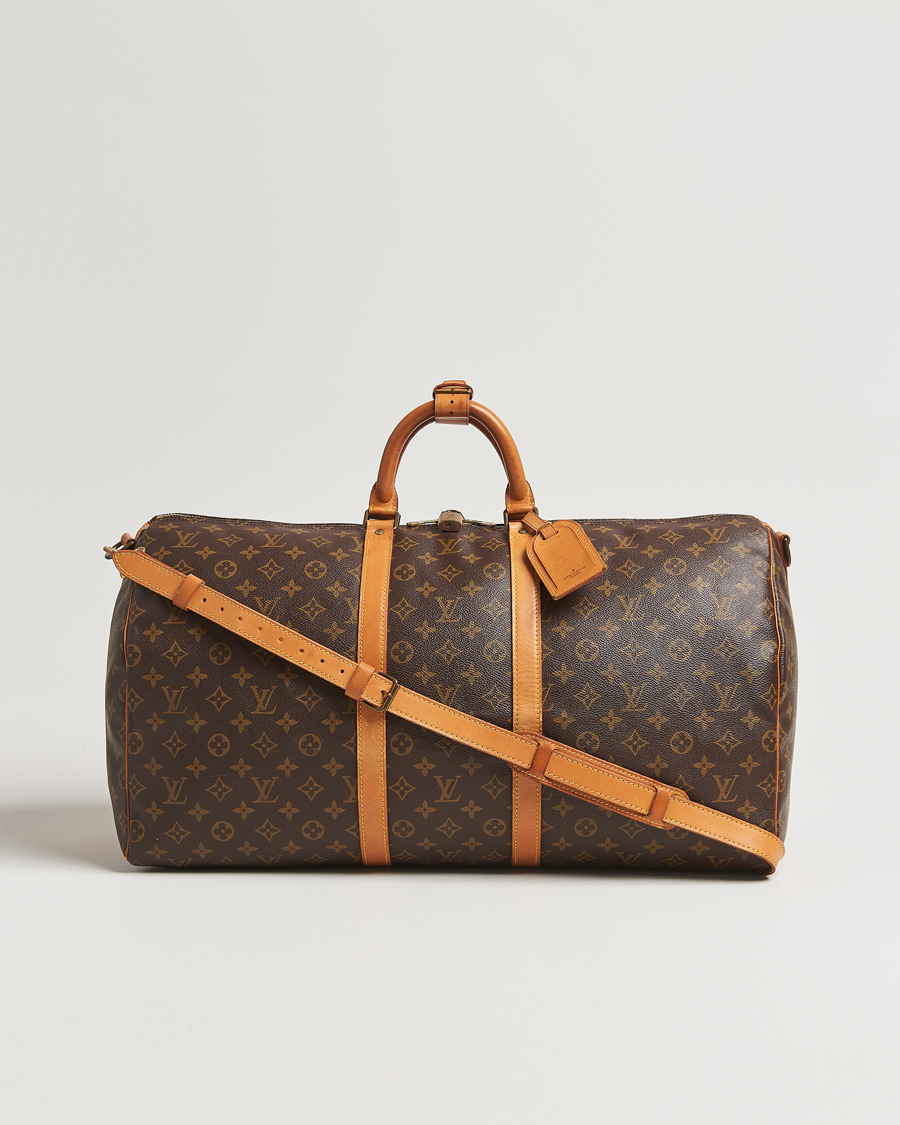 Herren | Louis Vuitton Pre-Owned Keepall Bandoulière 55 Monogram | Louis Vuitton Pre-Owned | Keepall Bandoulière 55 Monogram