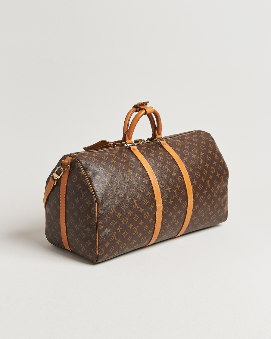 Herren | Louis Vuitton Pre-Owned Keepall Bandoulière 55 Monogram | Louis Vuitton Pre-Owned | Keepall Bandoulière 55 Monogram