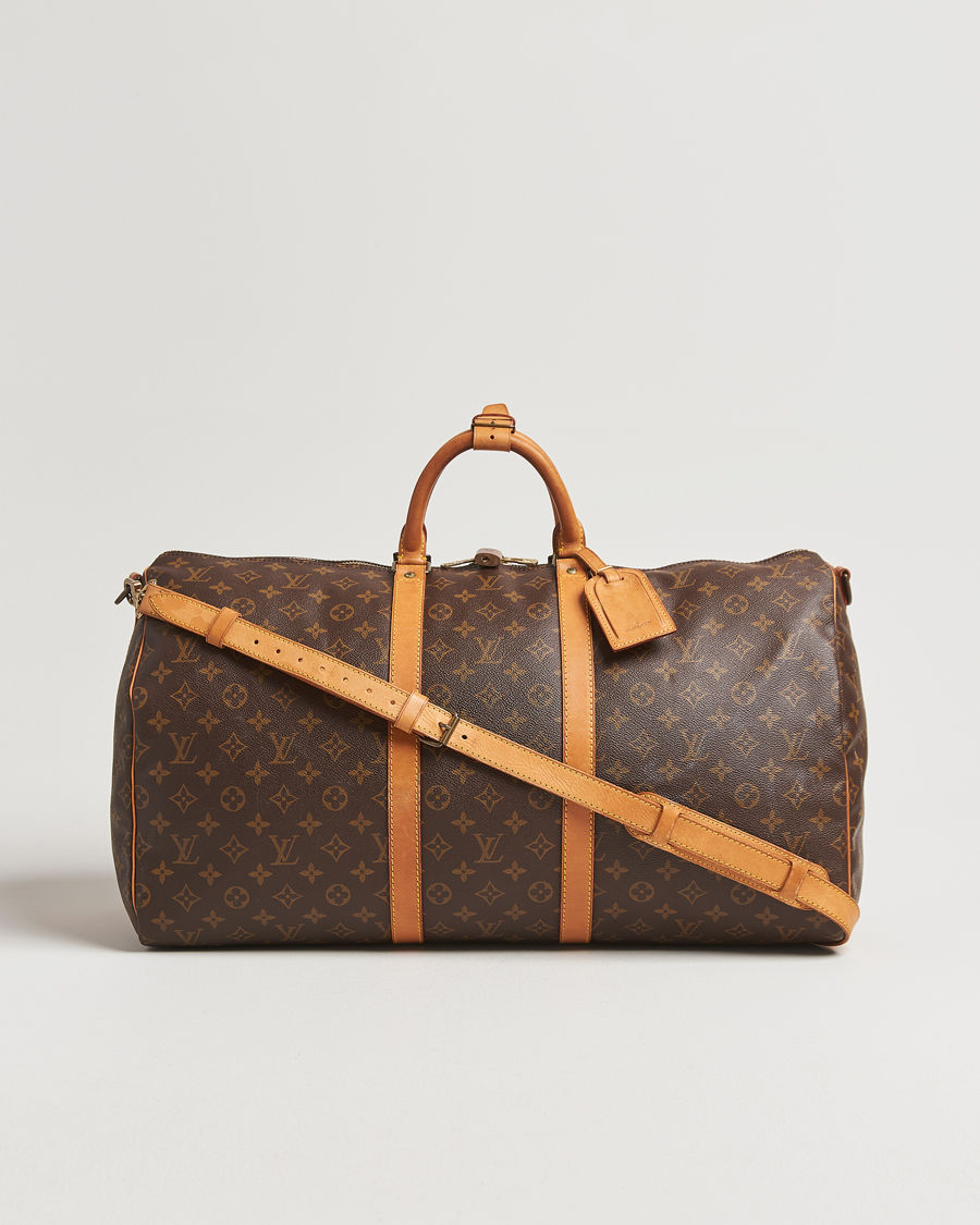 Herren | Louis Vuitton Pre-Owned Keepall Bandoulière 55 Monogram | Louis Vuitton Pre-Owned | Keepall Bandoulière 55 Monogram