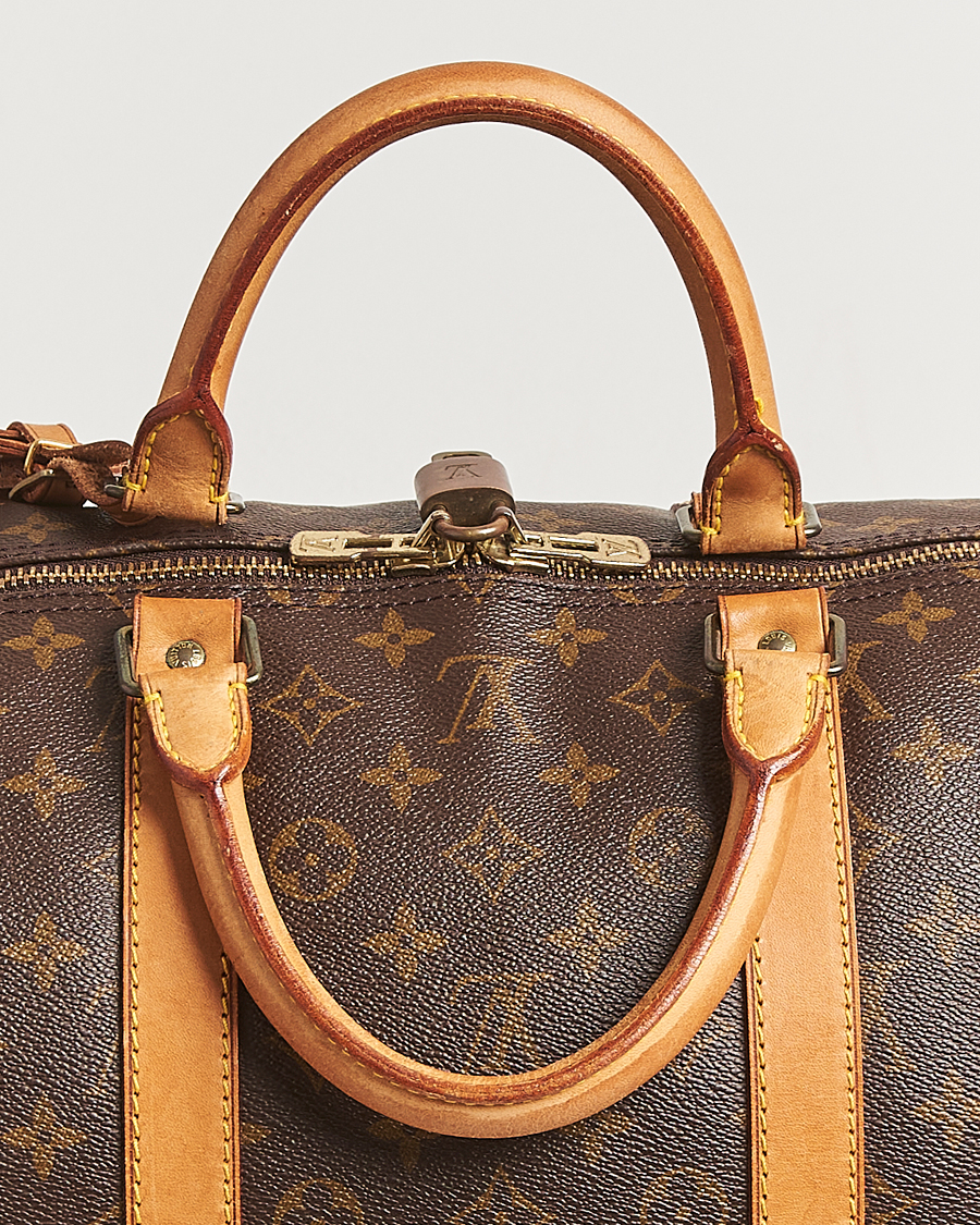 Herren | Louis Vuitton Pre-Owned Keepall Bandoulière 55 Monogram | Louis Vuitton Pre-Owned | Keepall Bandoulière 55 Monogram